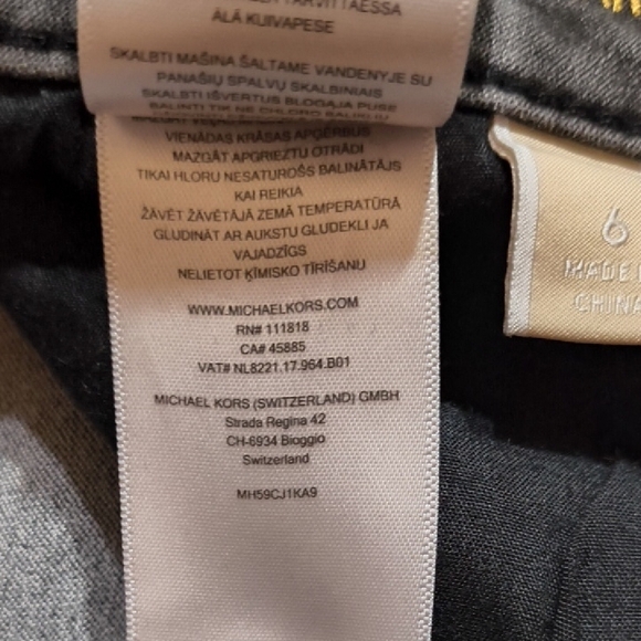 Michael Kors - Vintage - Rare Peice - Black And Cream Selma Flare Boot Cut Pants - Picture 5 of 7